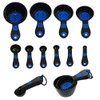 Set of 10 Piece Measuring Spoons and Measuring Cups (White