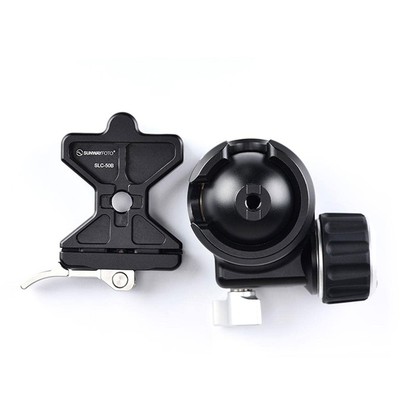 Sunwayfoto SLC-50B 50mm Arca Compatible Lever Lock QR Clamp with