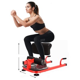 X FACTOR Multi-Function Deep Sissy Squat Bench 3 in 1 Home Gym Workout Station Leg Exercise Machine