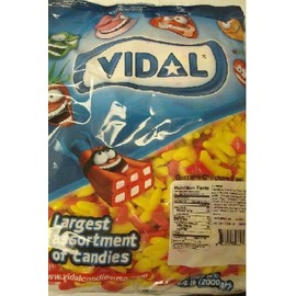 Vidal Gummi Chicken Feet Candy, 4.4Lb