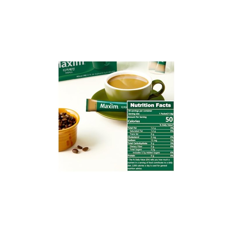 Instant Coffee Maxim Mocha Gold Mild Coffee Mix, 12g x