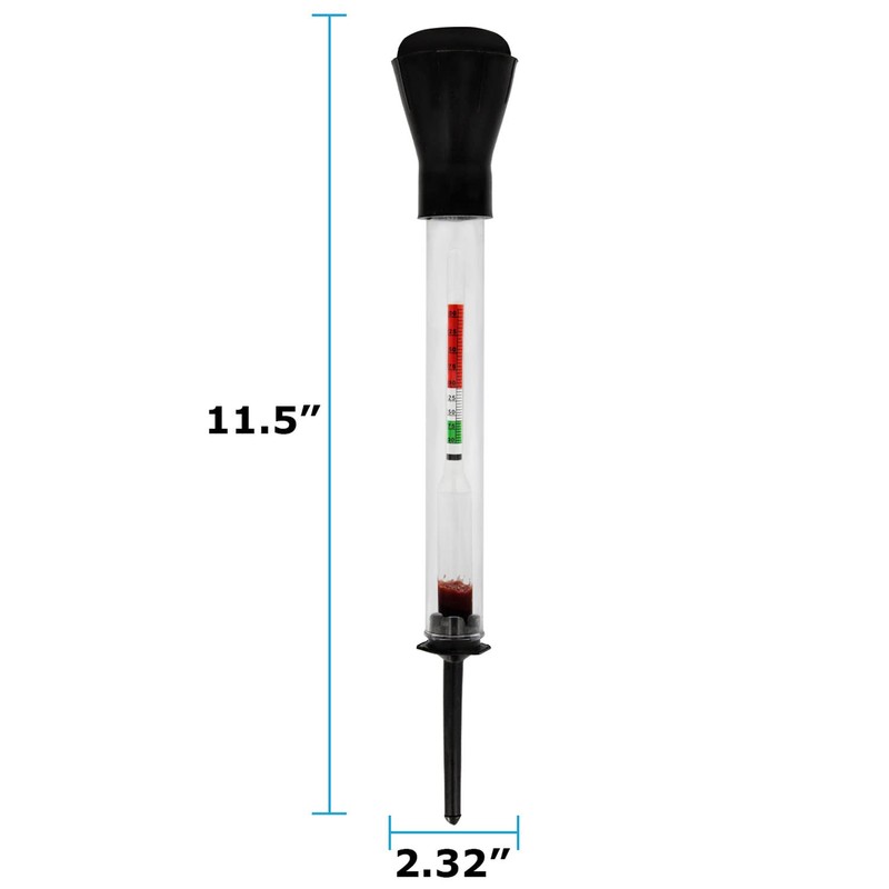 Mighty Max Battery Battery Hydrometer - Acid Tester, Electrolyte Density