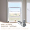 4 Pcs 6970 Window Sash Balance Pivot Bars for Window