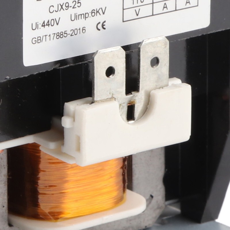 AC Contactor CJX9 25 2P Silver Alloy Contact Flame Retardant