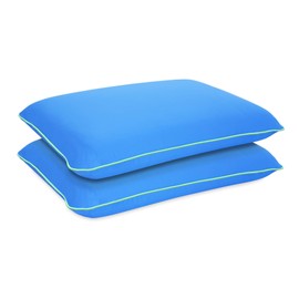 Imaginarium Memory Foam Fun Pillow with Cool-to-The-Touch Cover 2-Pack (Cosmic Blue)