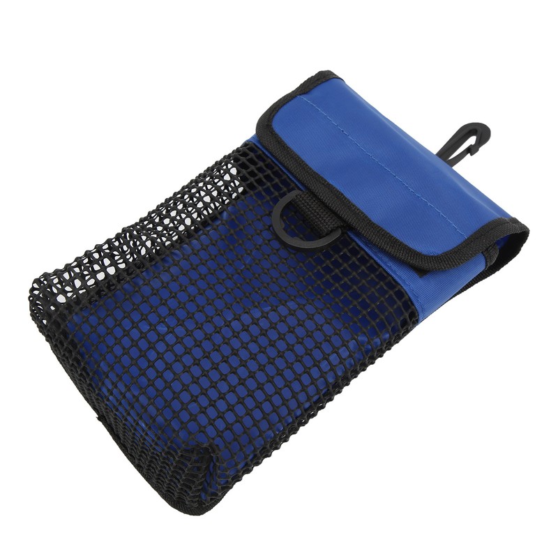 21x14cm Portable Diving Mesh Gear Bag with Hang Buckle Lightweight