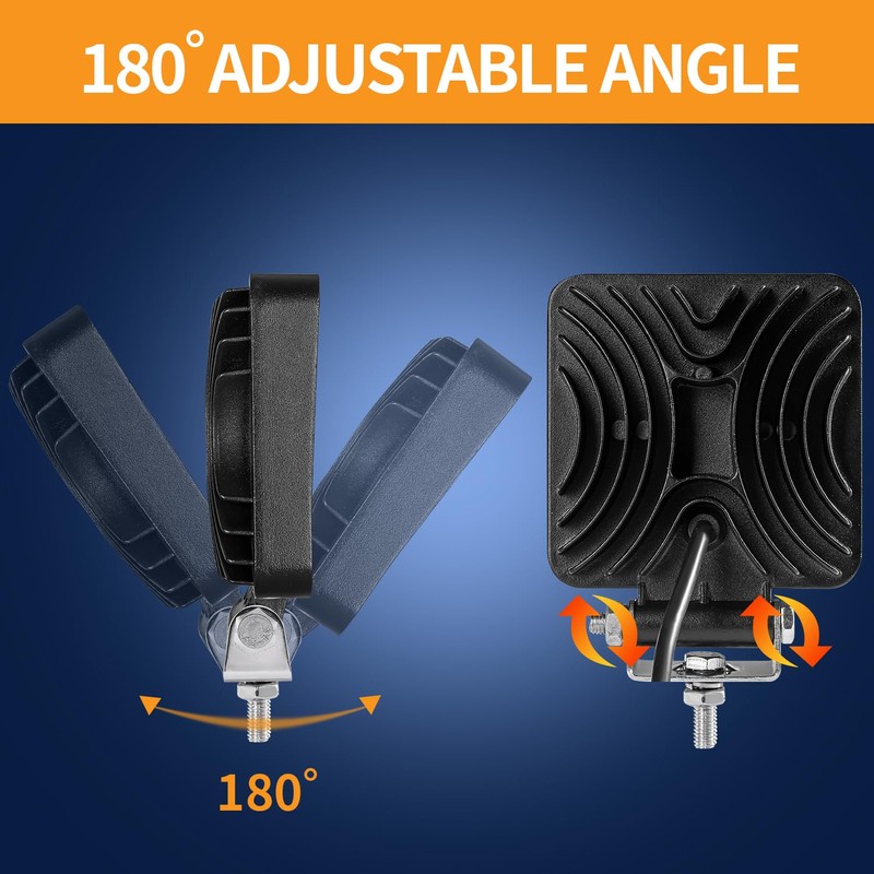 LED Pod Lights, LED Lights Cubes, for Motorcycle SUV ATV
