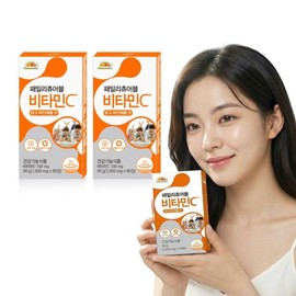 vitamin bank Galleria VB Family Chewable Vitamin C Mango Pineapple Flavor 2 Boxes 6 Month Supply / 갤러리아 VB 패밀리 츄어블 비타민C 망고파인애플맛 2박스 6개월분