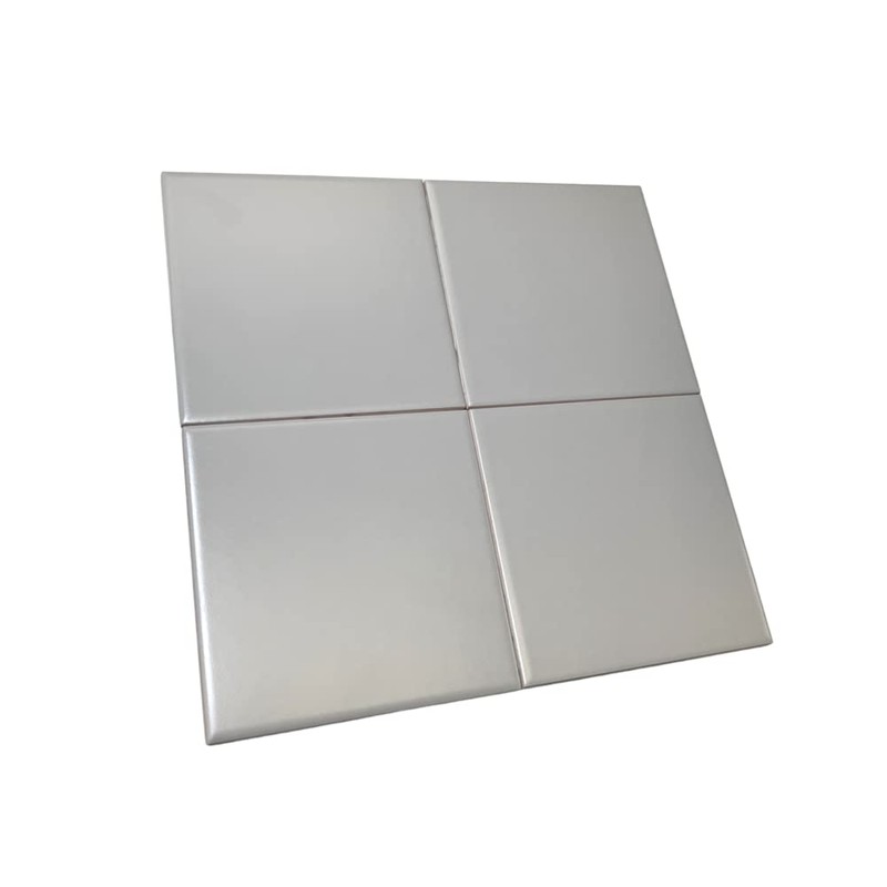 Tenedos 6x6 Matte Light Gray Ceramic Tile – Square 6