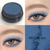 Erinde Single Dark Blue Eyeshadow Palette, Nude Tones Navy Blue