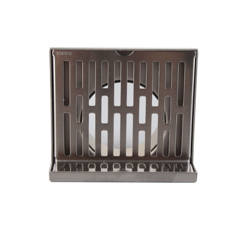 Side Drain 304 Stainless Steel Corrosion Resistance Thickened L Shape