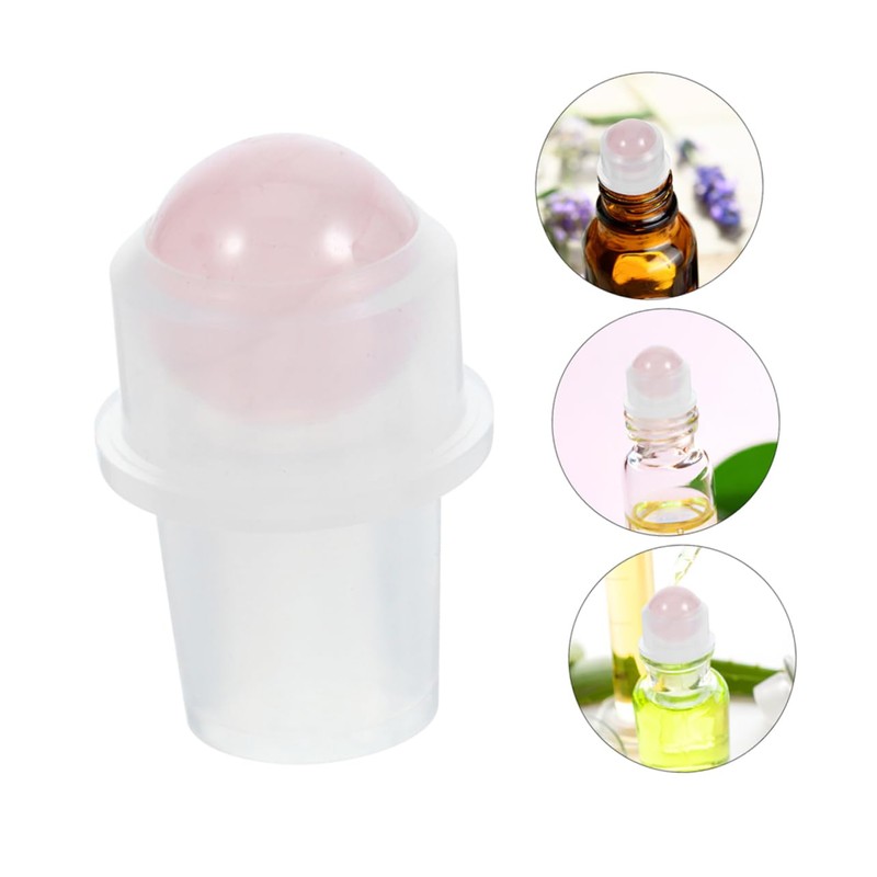 MERRYHAPY Essential Oil Roller Bottles 6 Pack Replacement Balls for