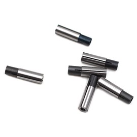 Chiloskit Collet Adapter 1/4 to 1/8, Collet Chuck Conversion CNC Engraving Bit Router Converter for Router Cutter Milling Bit,6 Pics
