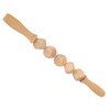 Fascia Massage Roller Meridian Dredgin Wooden Scraping Rods with 5pcs