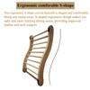 NUIBY Non-Toxic Cedar Sauna Backrest for Barrel or Infrared Sauna,