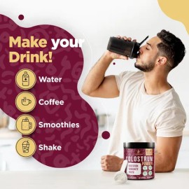 Calostrum Calostro Bovino No Gluten 60porcions 91g Importado