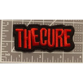 Retro The Cure Rock and Roll Band Punk 2x3in Patch Iron / Sew-On