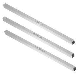 3 Pcs Lathe HSS Square Cutting Tool Bits Bar, 8mmx8mmx200mm Turning Milling Cutter Grinder HSS Blank Tool Bit，High Speed Steel Rectangular Fly Cutter Mill Blank，Lathe Tool Bit （8mmx8mmx200mm）