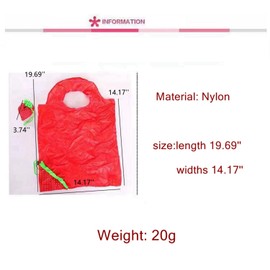 Eleutheromania Pack of 2 Foldable Shopping Bags, Reusable & Portable Shopping Bag, Environmentally Friendly Carry Bag, Washable Shopping Bags, a