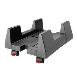 STEY ACCESORIOS STEY ACCESORIOS - PC Tower Stand - Mobil mit 4 R?dern und 2 Bremsen - Hergestellt aus Recyceltem Kunststoff - 32 x 21 x 10 cm - An Verschiedene Geh?usebreiten Anpassbar - Made in EU