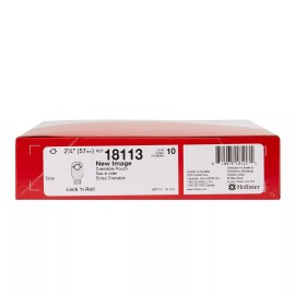 Hollister 10 New Image Drainable Colostomy Pouch 12" L, 2-Piece System  2.25" Flange 18113