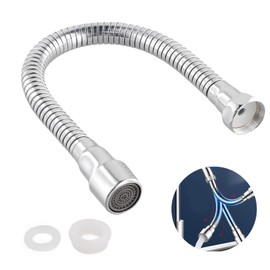 Tap Extension 360° Multifunctional Tap Extension (20 cm) Kitchen Tap Extension Extension Tap Extensions for Kitchen, Bathroom and Toilet