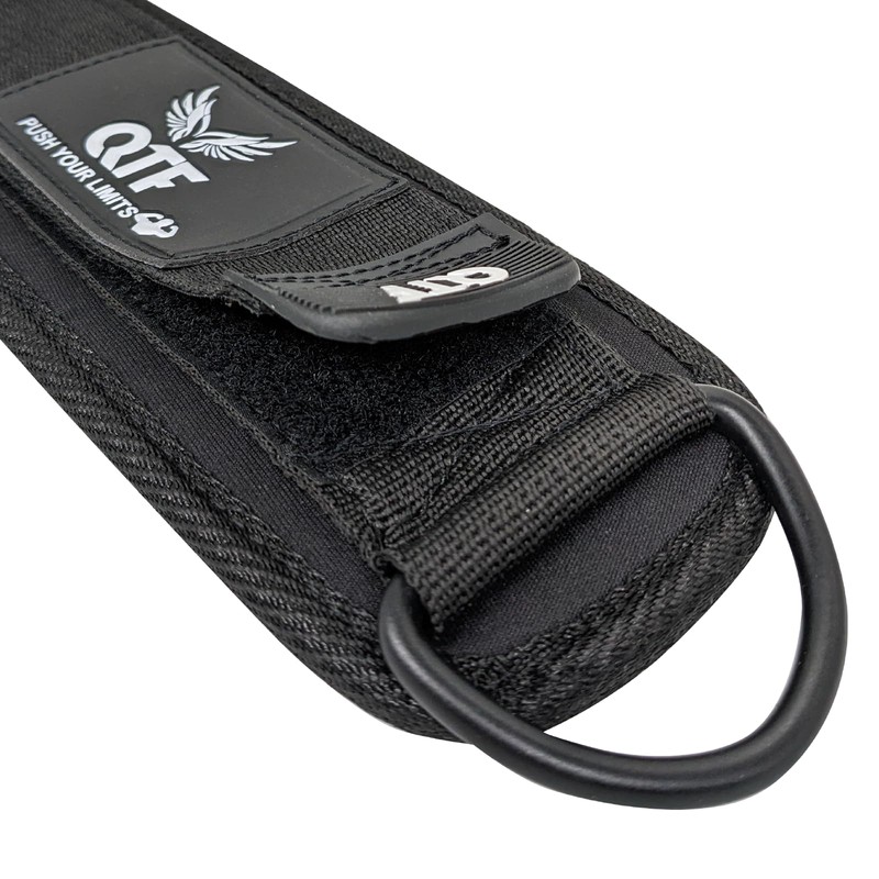 QTF Ankle Strap for Cable Exercise Machines with free shark