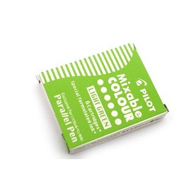 Pilot Parallel Calligraphy Pen Refill - Light Green - Pack of 6