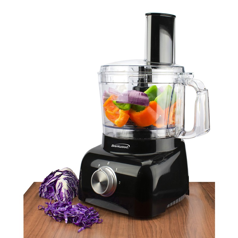 Brentwood 5-Cup Food Processor, Black (FP585BK)