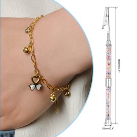 PATIKIL Bracelet Helper Tool, Bracelet Helper to Put on Yourself Jewelry Helper Fastening and Hooking Equipment for Necklace Watch Clasps, Multicolor