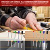 MotiMind 22 Pack Mechanical Carpenter Pencil Set with 78 Pencil