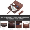 Leather Messenger Bag for Men,Vintage Mens Laptop Bag Water Resistant