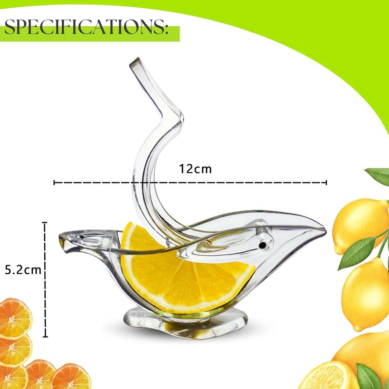 Cozioz Bird Lime Squeezer Easy and Durable Lime Wedge Squeezer