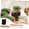 Totority 1 Set Self Hydroponics Growing System Kit Mineral Wool