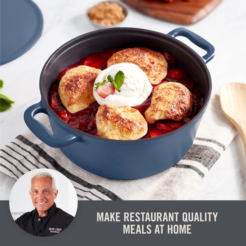 DASH Zakarian by DASH 4.5 Qt Nonstick Cast Iron Dutch