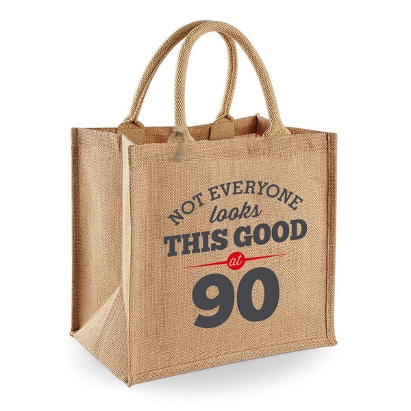 D Design Invent Print! 90th Birthday Gift Bag 14 Litre