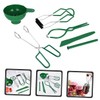 Gatuida 5sets Magnetic Canning Lid Lifters Scald Jar Lifting Tools