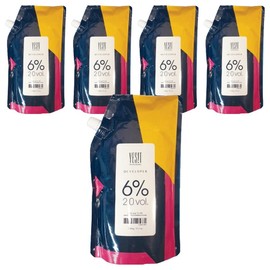 Yes It 6% Hair Color Oxidizer, 5 Pieces / 예스잇 6% 헤어컬러 산화제, 5개