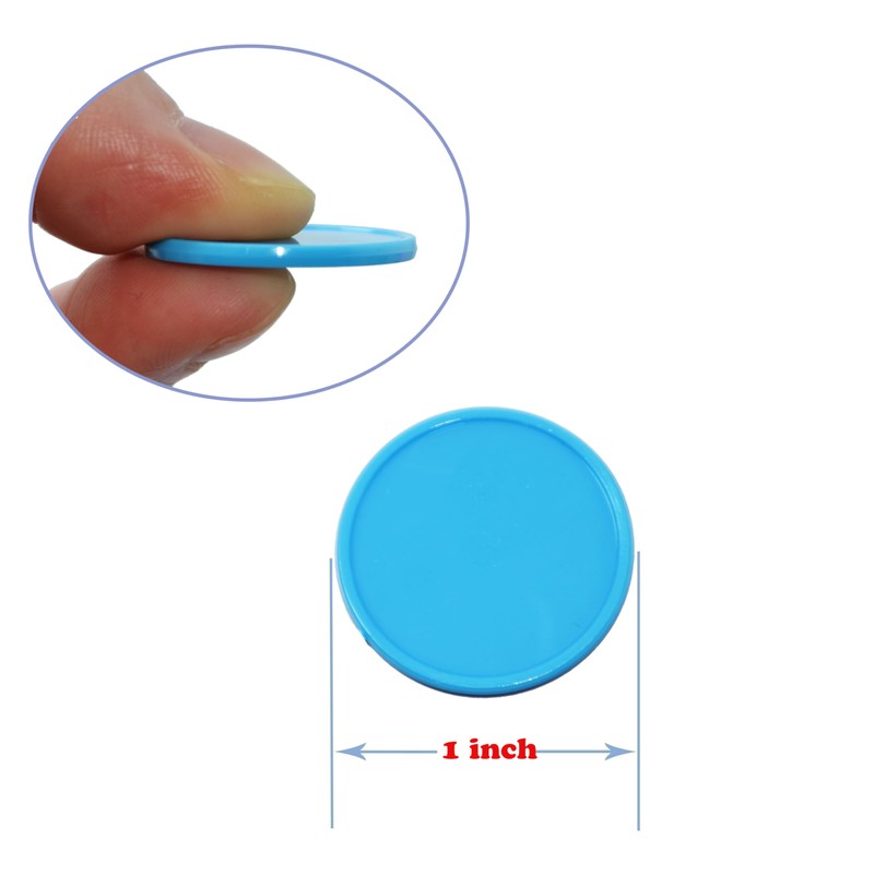 Smartdealspro Set of 100 1 Inch Opaque Plastic Learning Counters