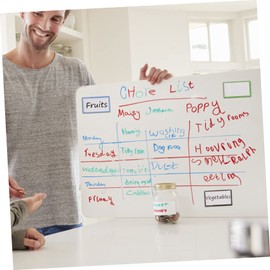 Operitacx 48 Stück leeres Etikett schreiben magnetische namensschilder magnetetiketten Whiteboard magnetische Aufkleber für den Haushalt trocken abwischbare Etiketten das Haustier