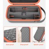 GWCASE PU Leather Microphone Case for JBL Wireless Two Mic