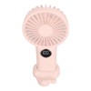 Handheld USB Fan with Base 5 Gears Wind Brushless Motor