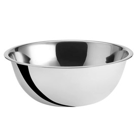 U HOME Stainless Steel Deep Mixing Bowl, Salad Bowl, Kitchen Metal Bowls for Baking & Marinating, Dishwasher Safe, Bowls for Baking. (24cm)