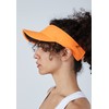 Sportkind Tennis, Padel, Running, Golf Sun Visor, orange