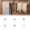2 Pieces Door Towel Holder for Hanging, 2 Sizes Towel