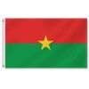 3×5 FT Burkina faso Flag,Large Burkina faso Decor,Double Side Digital