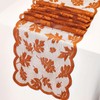 Fall Table Runner Decor with Maple Leaves, 1 Pack Thanksgiving