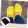 Baluue 8pcs Plush Heel Strap Covers for Slippers Detachable Winter