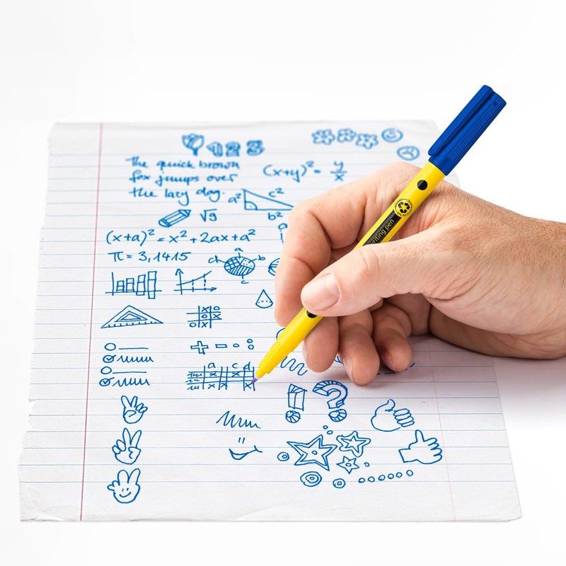 STAEDTLER 307-3 BK2 Noris Handwriting Pen - Blue (Pack of