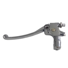 XDF 1" 25mm Left Clutch Lever Perch Compatible for Honda Shadow VT600 VT750 VT1100 VT1300 VTX1300 VF750 Motorcycle Handlebar Mirror Base Mount 53172-MR1-000（Chrome ）